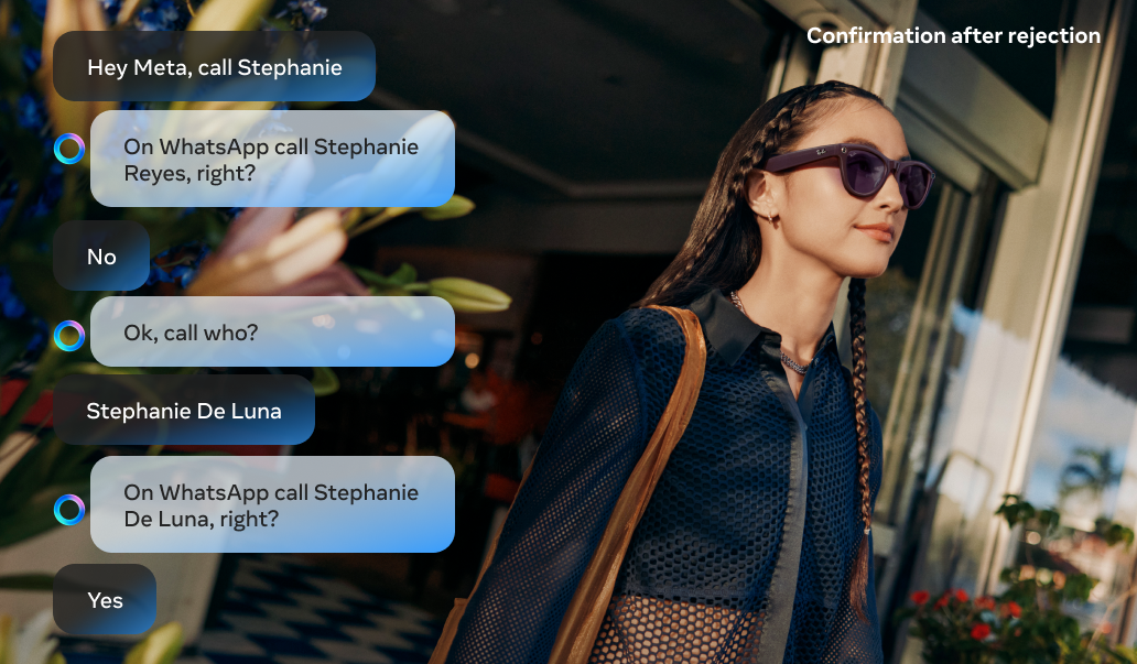 Confirmation after rejection