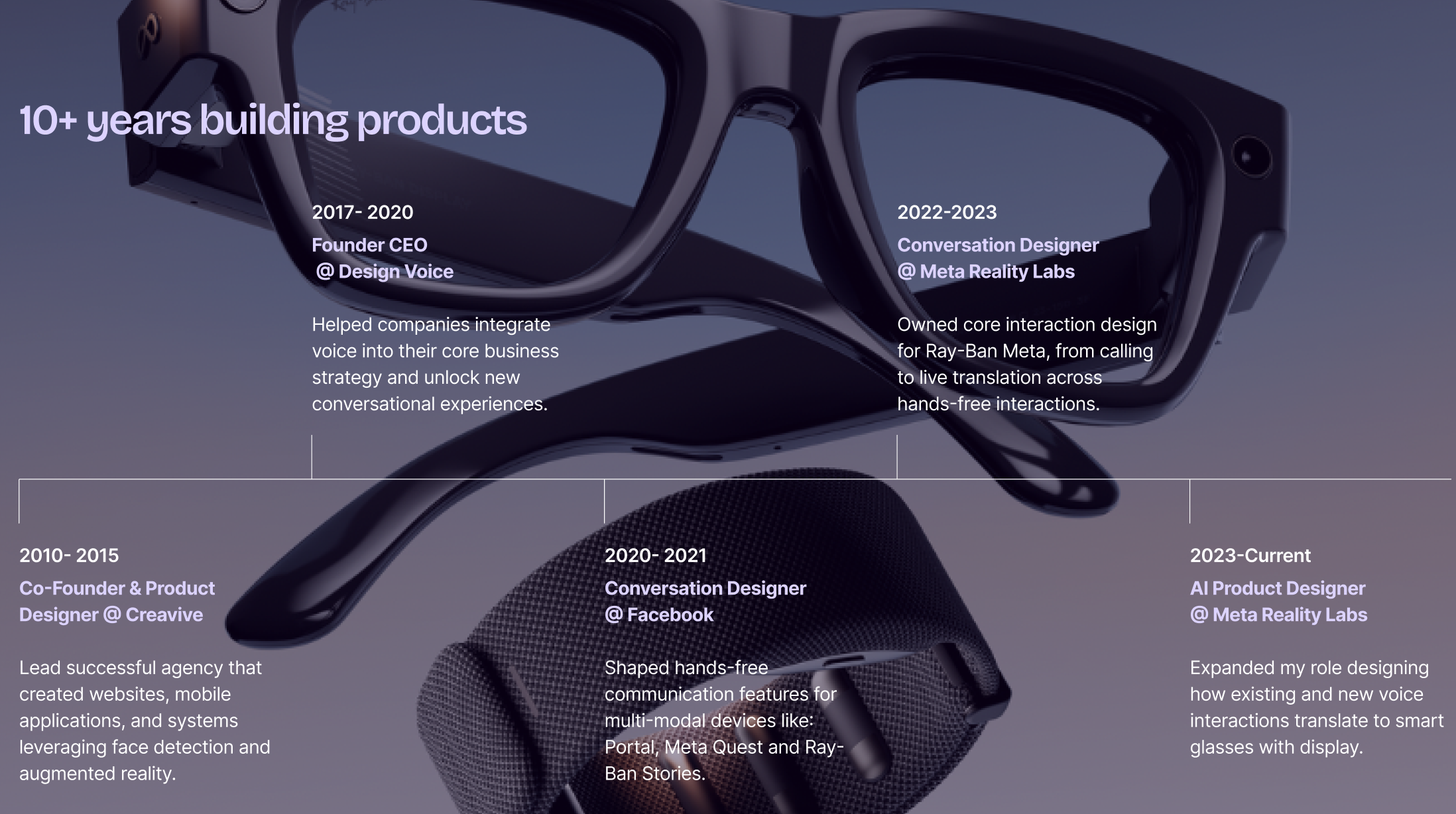 Professional experience