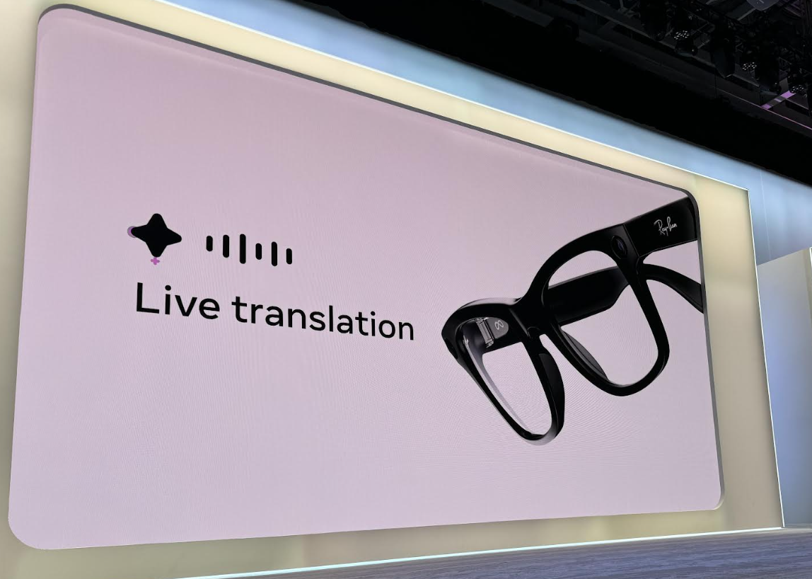 Screenshot of the Live Translation project