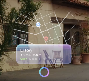 Screenshot of the Navigation project
