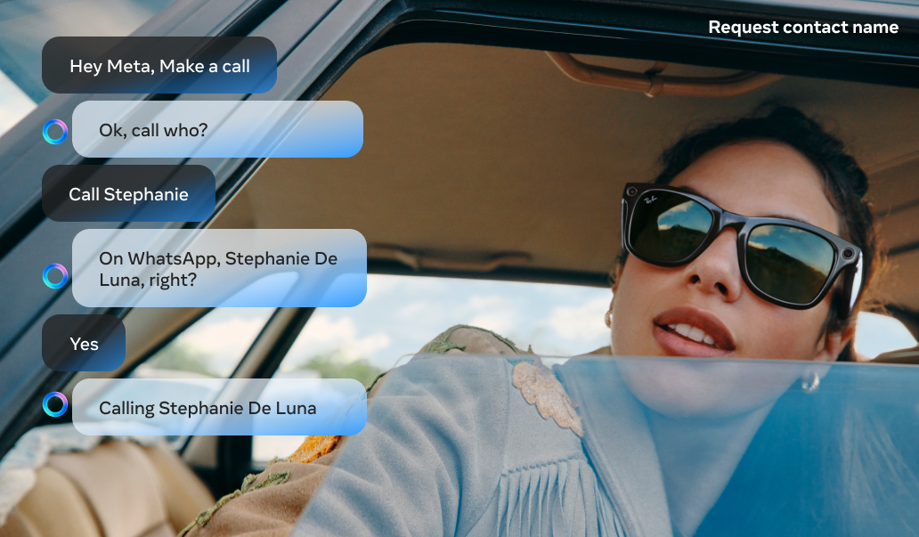 Request contact name